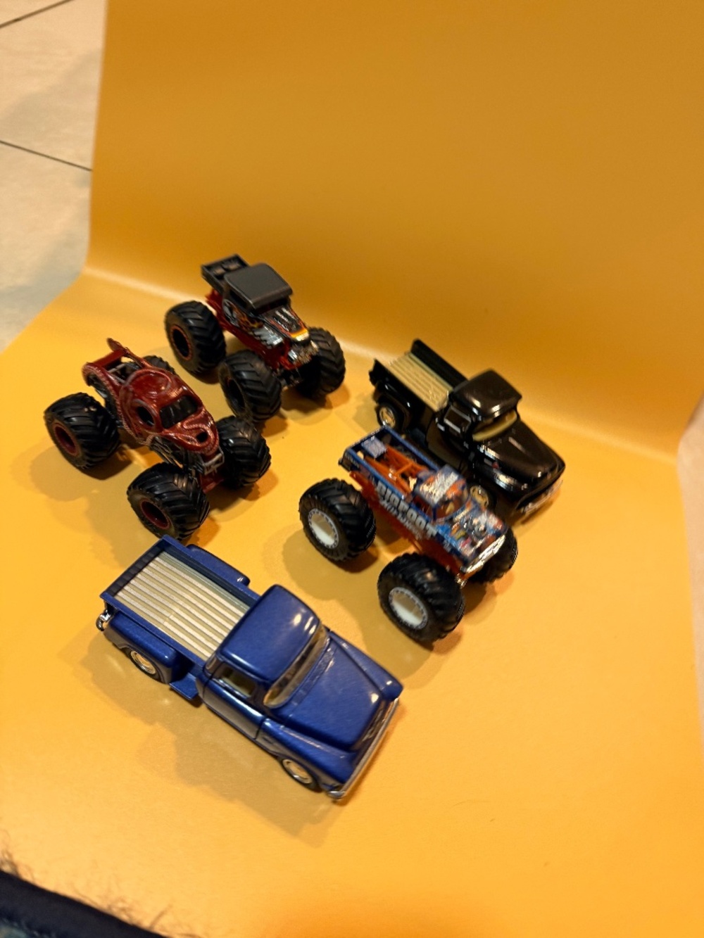 Hot Wheels Monster Trucks & Classic Trucks Lot of 5